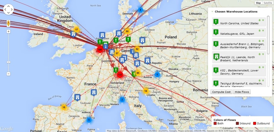 Logistikplanung & Logistik Netzwerk Optimierung | LOGprocesses